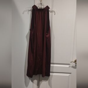 Gap sleeveless dress with high neck and bow in the back size L tall